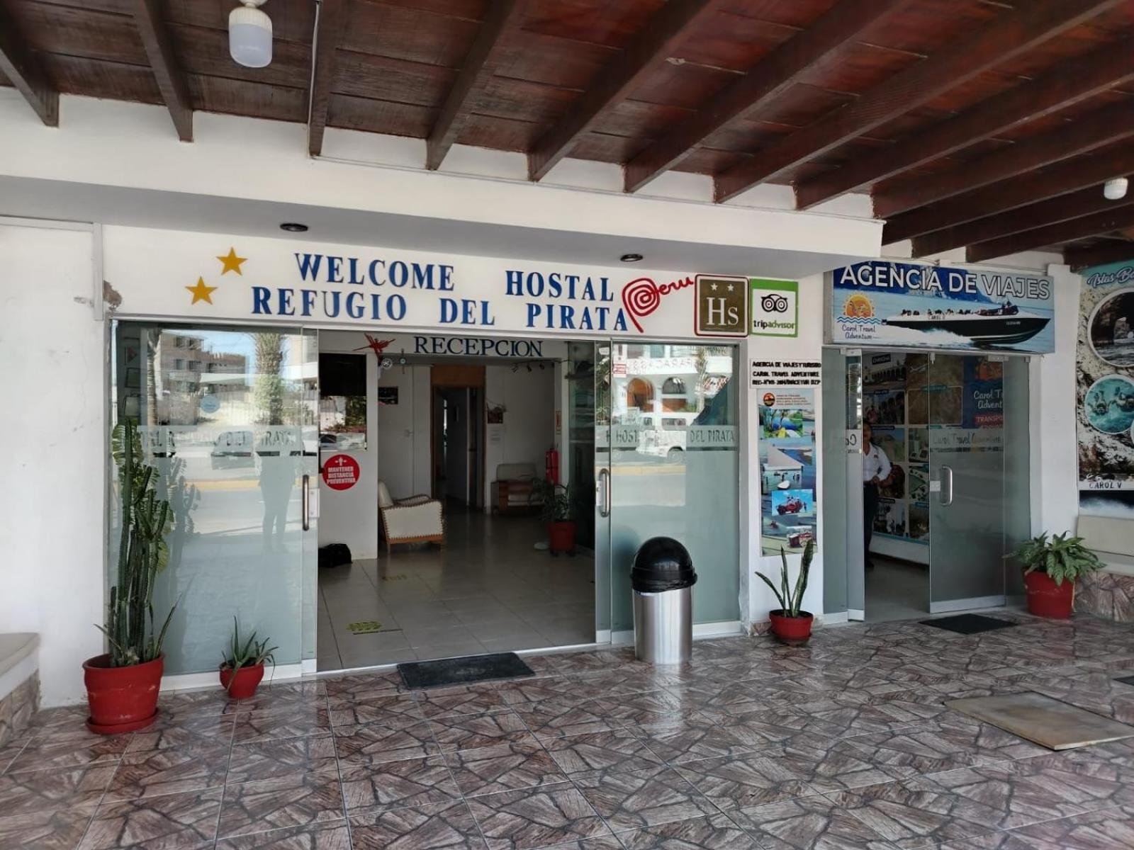 Hostal Refugio Del Pirata Паракас Екстер'єр фото